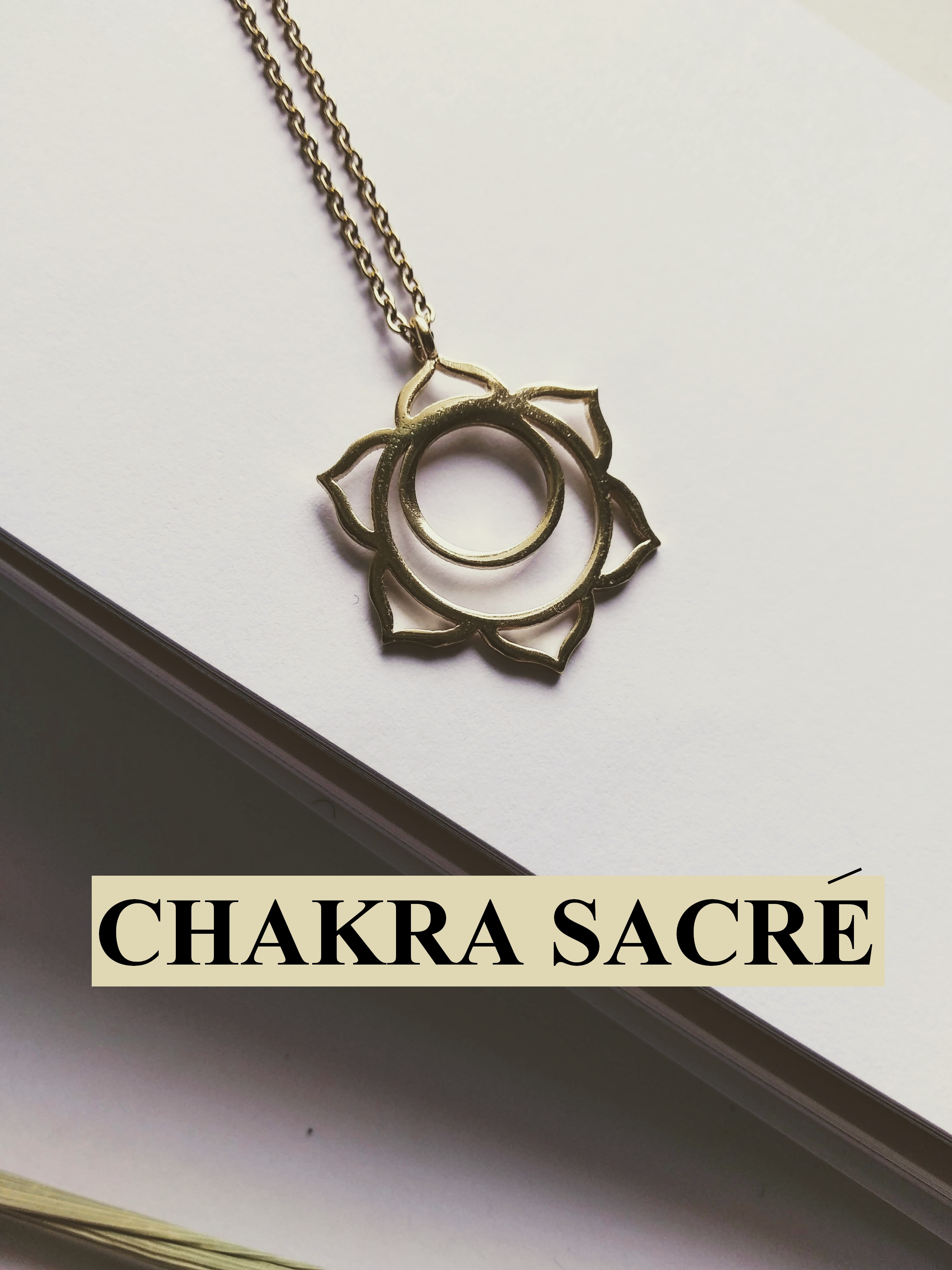 CHAKRA SAcré collier chakra sacré