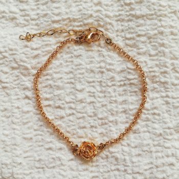 bracelet rose or