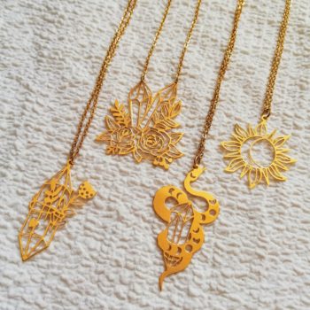 collier serpent femme