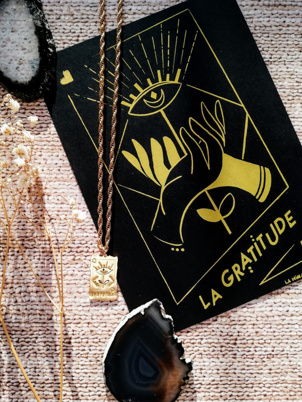 Collier Gratitude La Jungle Bijoux