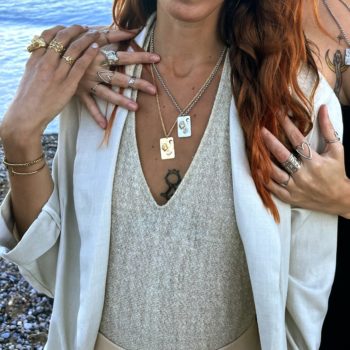 bijou tarot or argent
