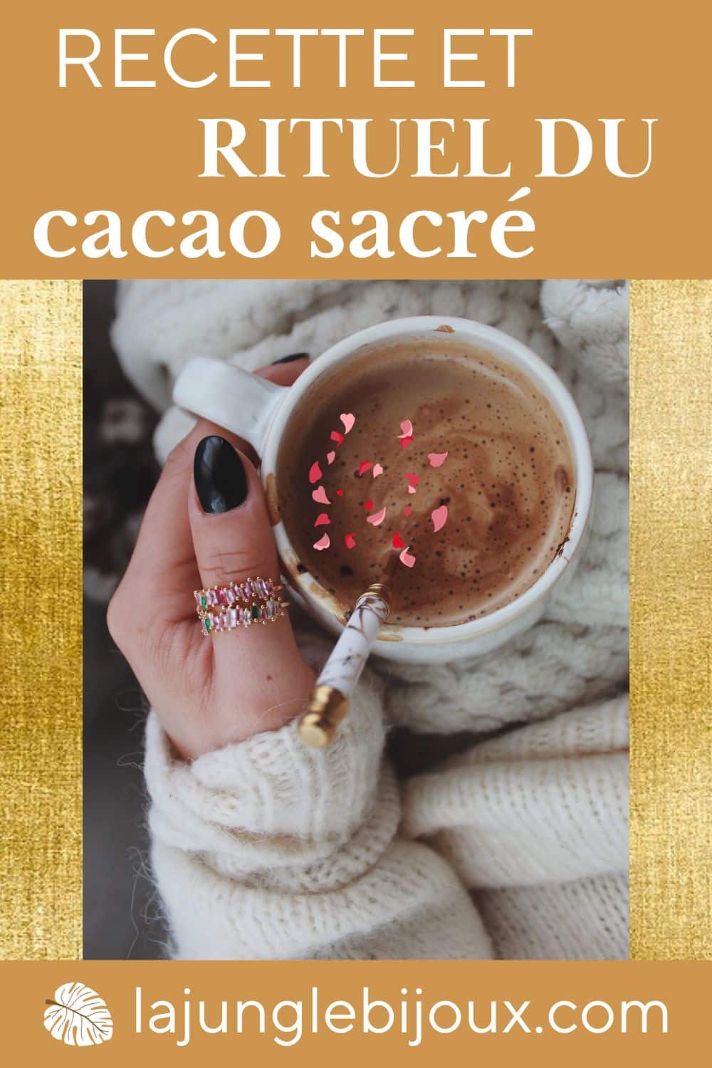 recette et rituel du cacao sacré épingle pinterest