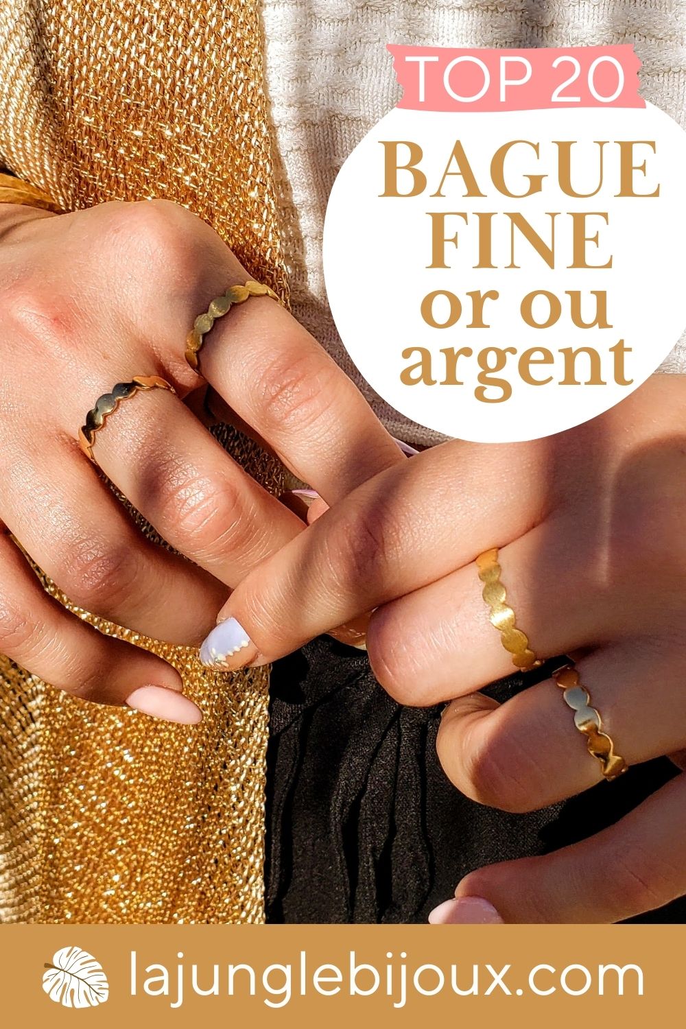 Top 20 bague fine or o argent